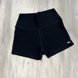 ALO Yoga Women's Black Bike Shorts